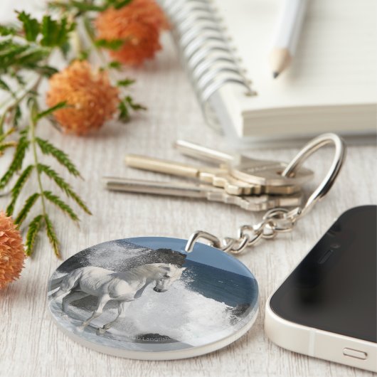 ファンタジーの馬: 南海 キーホルダー (正面右)