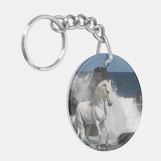 ファンタジーの馬: 南海 キーホルダー (正面左)