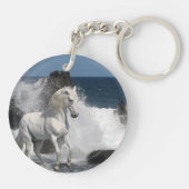 ファンタジーの馬: 南海 キーホルダー (裏面)