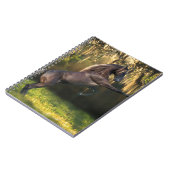 ファンタジーの馬: 戦士の王子 ノートブック (左側)