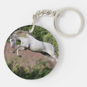 ファンタジーの馬: 春のギャロップ キーホルダー (裏面)