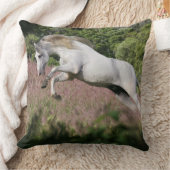 ファンタジーの馬: 春のギャロップ クッション (ブランケット)