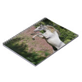 ファンタジーの馬: 春のギャロップ ノートブック (左側)