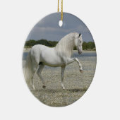ファンタジーの馬: 湖の主 セラミックオーナメント (右)