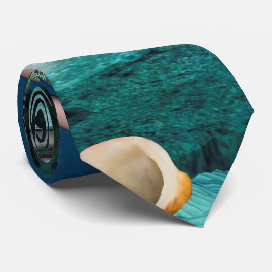 ファンタジーの魚を持つすばらしい人魚 ネクタイ (ロール)