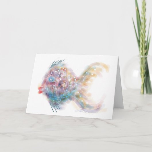 ファンタジーの魚: ルーシー カード (正面)