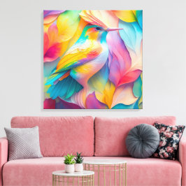 ファンタジーの鳥シルクバード キャンバスプリント