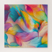 ファンタジーの鳥シルクバード ジグソーパズル (横)