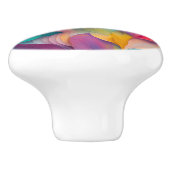 ファンタジーの鳥シルクバード セラミックノブ (側面)