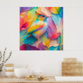 ファンタジーの鳥シルクバード ポスター (キッチン)