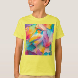 ファンタジーの鳥シルクバード Tシャツ