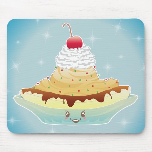 ファンタジーのbananasplit マウスパッド (正面)