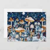 ファンタジーをグループ化した夜景 ポストカード (正面/裏面)