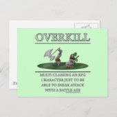 ファンタジーを過剰に殺す ポストカード (正面/裏面)