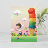 ファンタジーアイスクリームコーンとハッピー走ズボーイ 招待状 (スタンド正面)