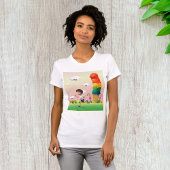 ファンタジーアイスクリームコーンとハッピー走ズボーイ Tシャツ