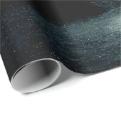 ファンタジーアイランドライトハウスミスティ霧の濃い夜 ラッピングペーパー (ロールコーナー)