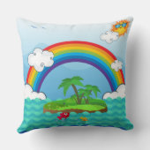 ファンタジーアイランド装飾用クッション クッション (裏面)