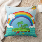 ファンタジーアイランド装飾用クッション クッション (ブランケット)