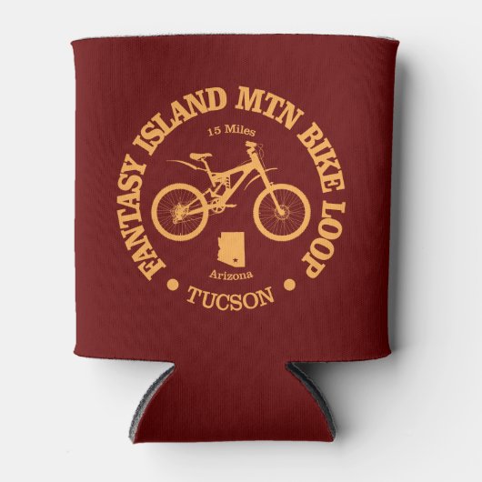 ファンタジーアイランドMTBループ(サイクリング) 缶クーラー (正面)