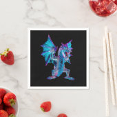 ファンタジーアクアドラゴンx 50 スタンダードカクテルナプキン (インサイチュ)