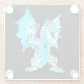 ファンタジーアクアブルードラゴン ガラスコースター (裏面)