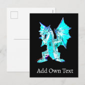 ファンタジーアクアブルードラゴン シーズンポストカード (正面/裏面)