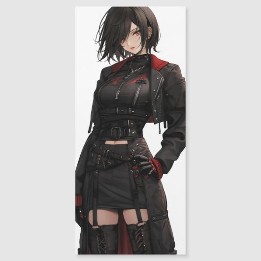 ファンタジーアニメ神秘的な少女 (正面)