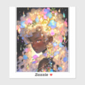 ファンタジーアフリカンアメリカン・アート シール (シート)