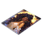 ファンタジーアフリカンアメリカン・アート ノートブック (左側)