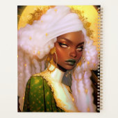 ファンタジーアフリカンアメリカン・アート プランナー手帳 (裏面)