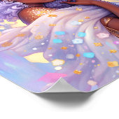 ファンタジーアフリカンアメリカン・アート ポスター (角)