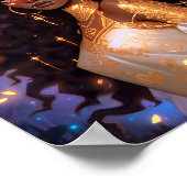 ファンタジーアフリカンアメリカン・アート ポスター (角)