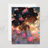 ファンタジーアフリカンアメリカン・アート ポストカード (正面/裏面)