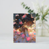 ファンタジーアフリカンアメリカン・アート ポストカード (スタンド正面)