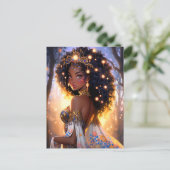 ファンタジーアフリカンアメリカン・アート ポストカード (スタンド正面)