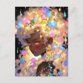 ファンタジーアフリカンアメリカン・アート ポストカード (正面)