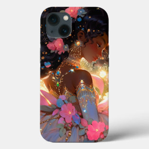 ファンタジーアフリカンアメリカン・アート iPhone 13ケース