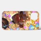 ファンタジーアフリカンアメリカン・アート Case-Mate iPhoneケース (裏面 (横))