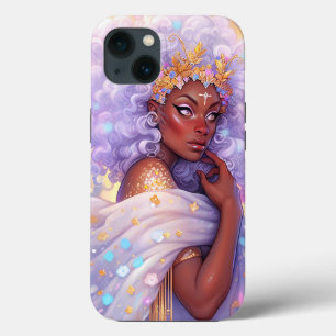 ファンタジーアフリカンアメリカン・アート iPhone 13ケース