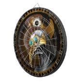 ファンタジーアンティークスチームパンクペストドクターギア ダーツボード (正面右)
