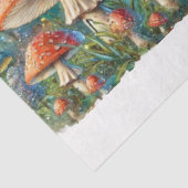 ファンタジーアートのアリスのキノコのワンダーランドの切り離し 薄葉紙 (詳細)