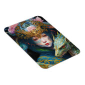 ファンタジーアートドラゴン女神クイーンマグネット マグネット (右側)