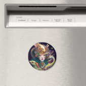 ファンタジーアートドラゴン女神クイーン マグネット (インサイチュ (食洗機))