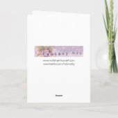 ファンタジーアートナイトアンドデイシナ抽象芸術アート カード (裏面)