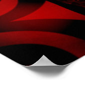 ファンタジーアートポスターレッドビーナス ポスター (角)