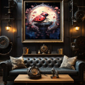 🐞ファンタジーアートレディバグ喜びNo. 1 ポスター