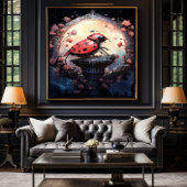 🐞ファンタジーアートレディバグ喜びNo. 1 ポスター