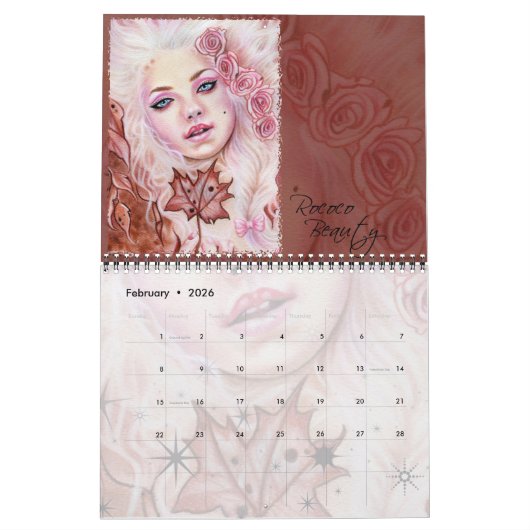 ファンタジーアート・オブ・カテリーナアート2017ウォールカレンダー カレンダー (2月 2026)