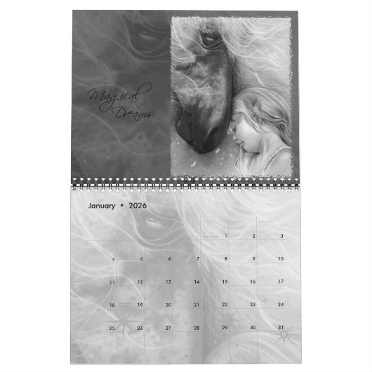 ファンタジーアート・オブ・カテリーナアート2017ウォールカレンダー カレンダー (1月 2026)